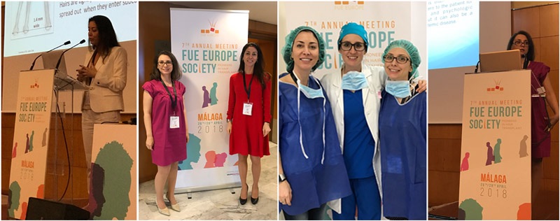 Dra Flavia Barsali e a Dra Mariana Alves participaram como palestrantes do 7th Congress of the European Organization of Hair Restoration Professionals